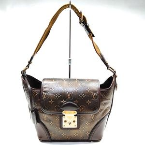COPY - SPECIAL PRICE**Louis Vuitton SERGEANT PM Shldr Bag  Brown & bronze amber…